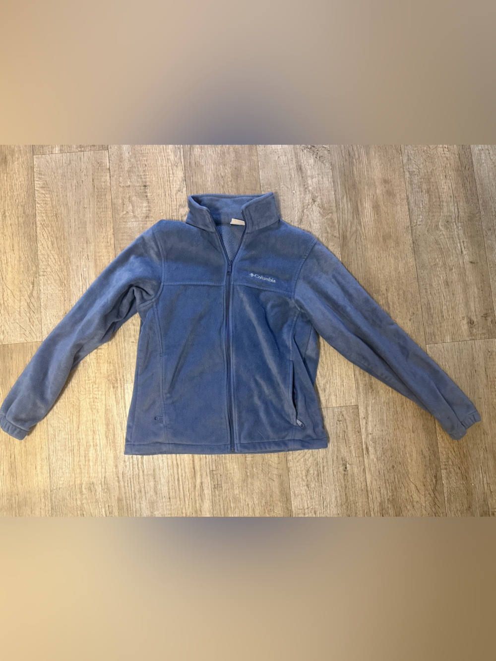 Columbia Women's Blue Full-Zip Fleece Jacket